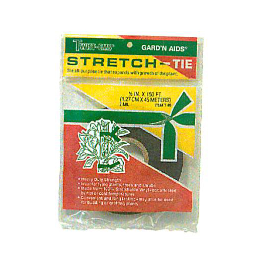 T85 Stretch Tie Green Twist Roll - Packaging